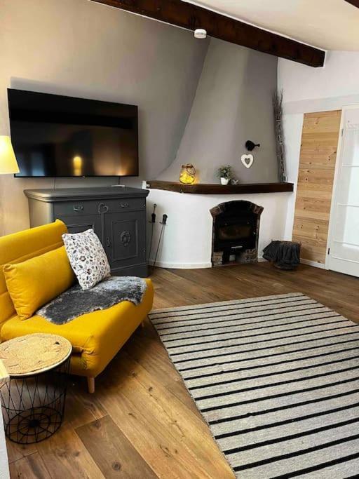 Ferienwohnung Terrassenblick ツュルピッヒ エクステリア 写真
