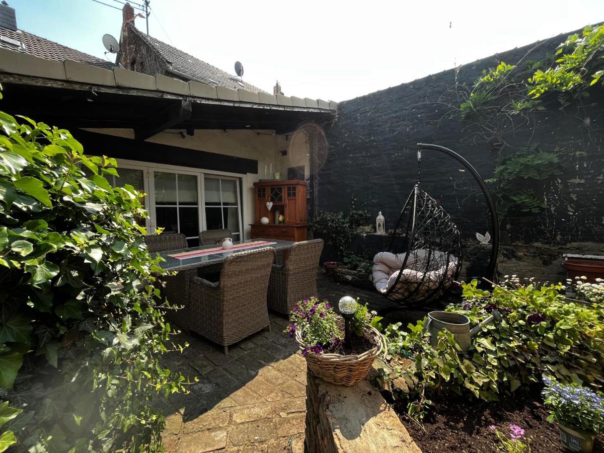 Ferienwohnung Terrassenblick ツュルピッヒ エクステリア 写真